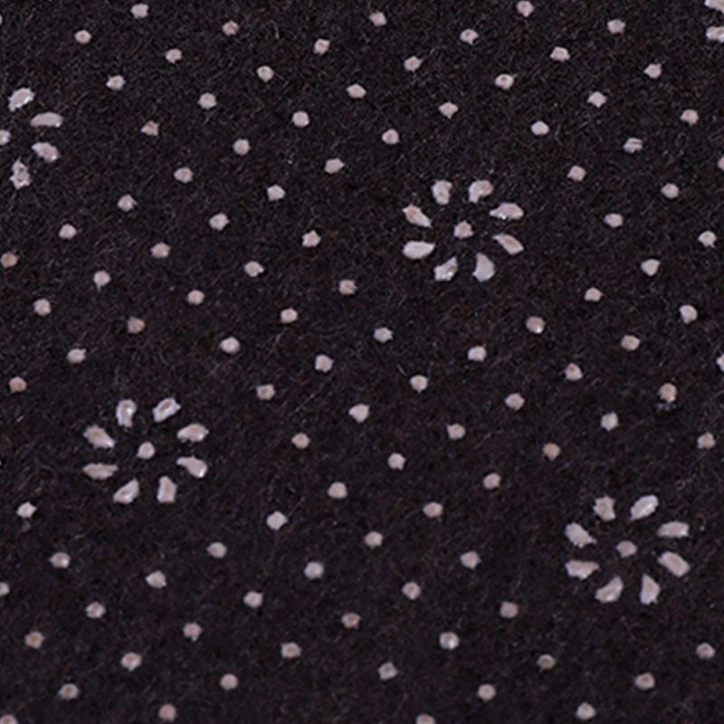 Tapis noir simplicité en Polyester, bloc de couleurs, avec envers antidérapant, pour la décoration de la maison