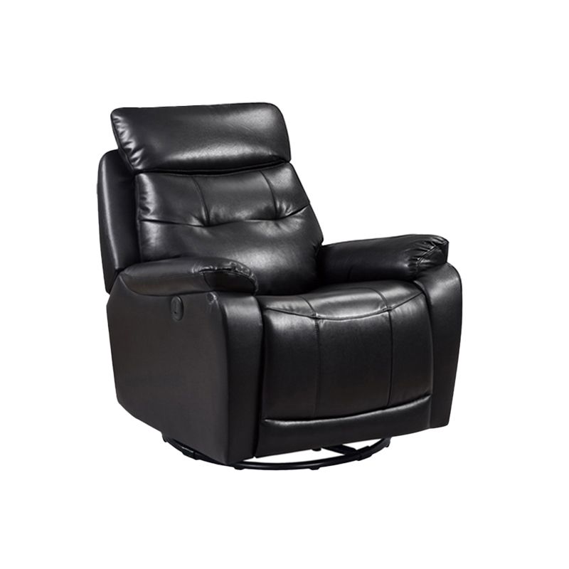 38" Wide Standard Recliner Genuine Leather Single Recliner Chair