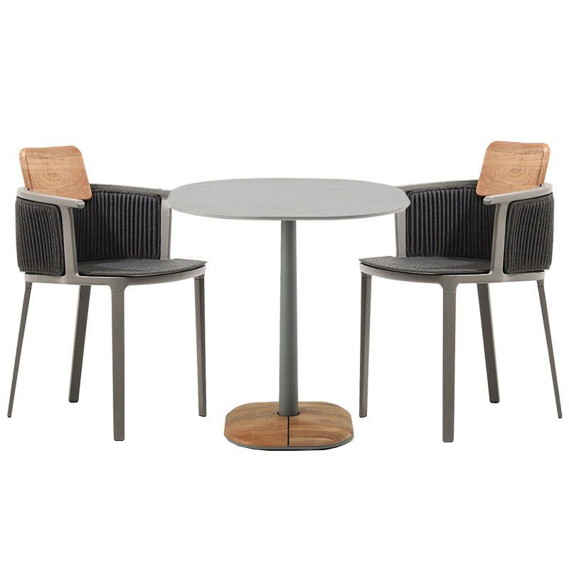 Stone Dining Table Set Modern 1/3/9 Pieces Patio Dining Sets