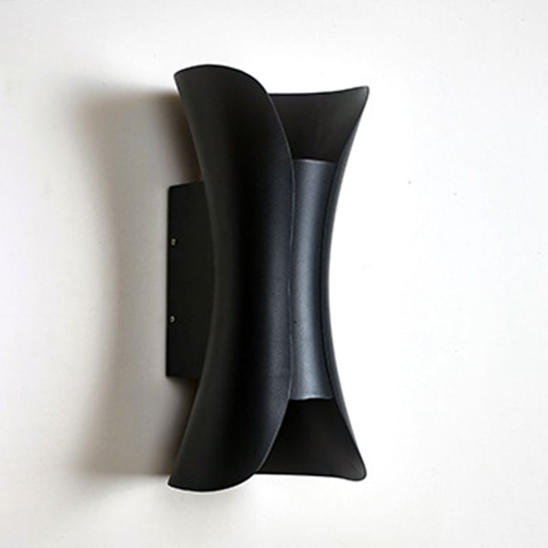 Outdoor LED Wall Mount Light Waterproof Wall Sconce Light with Aluminum Shade