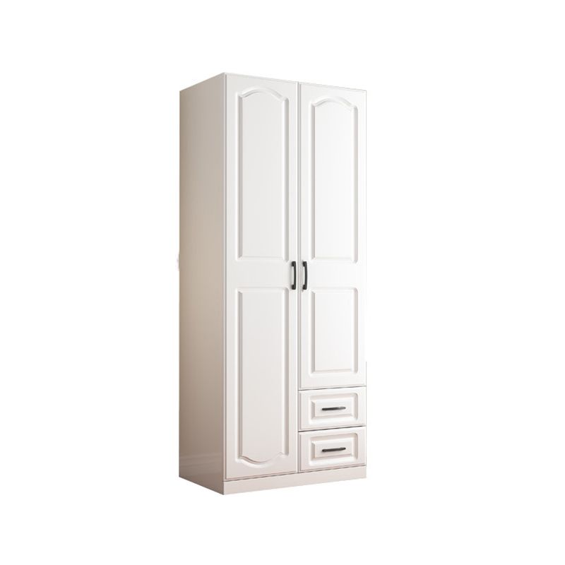 Hinged Engineered Wood Wardrobe Closet Modern Wardrobe Cabinet