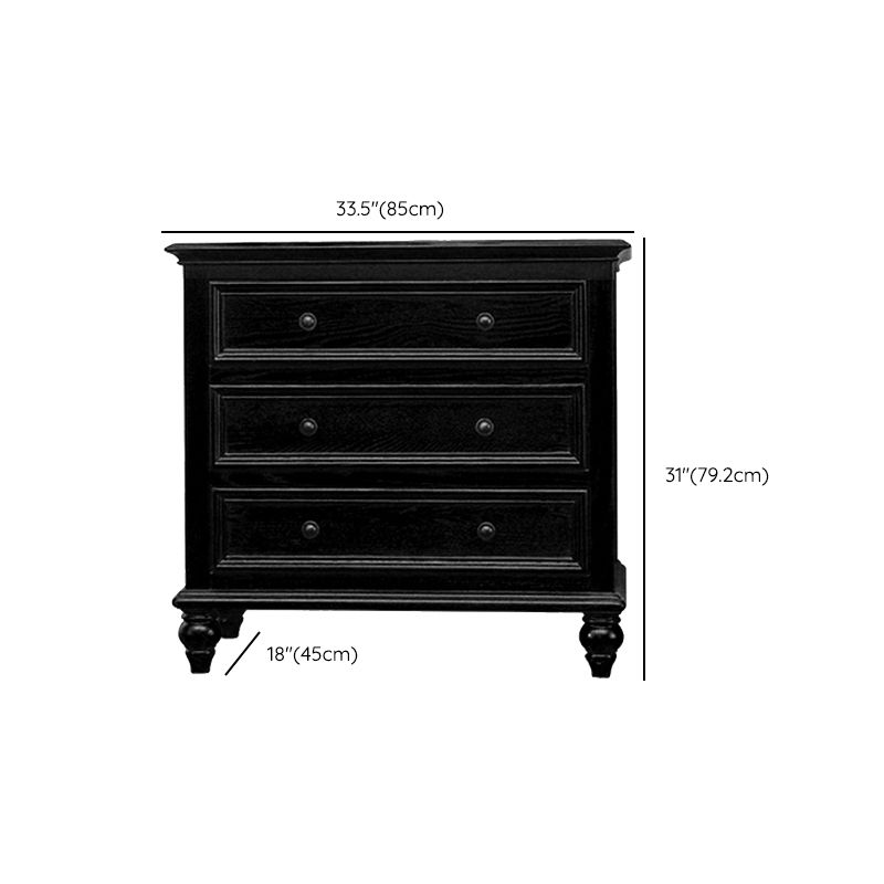 Traditional Storage Chest Solid Wood Dresser with 3/4/5/7/9/10 Drawers