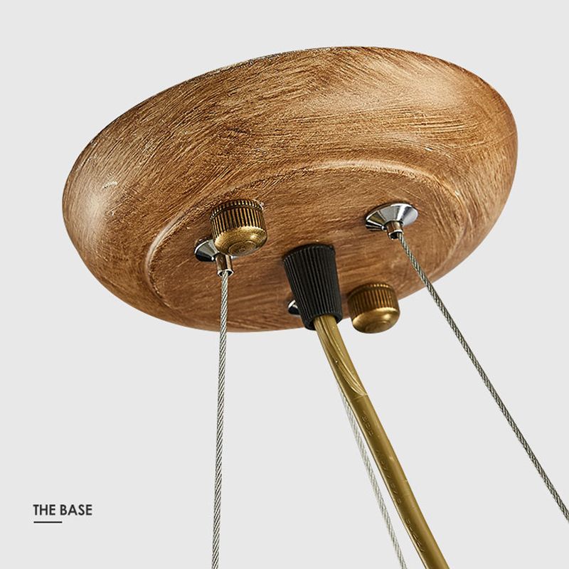 Lampadino Creative Creative Creative Contemporary Light Lights Aibeli del soffitto in vetro chiaro per la caffetteria