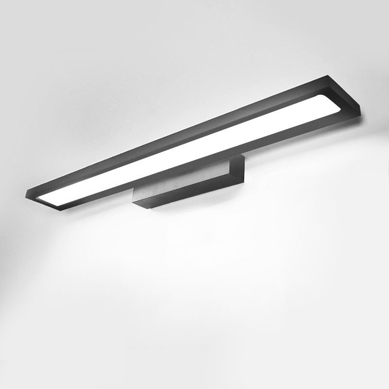 Lampada a specchio semplice a LED Moderna camera da bagno per bagno con applique