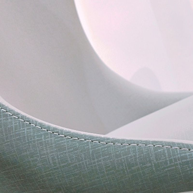 Contemporary Upholstered Dining Chairs Parsons Side Chair in Blue