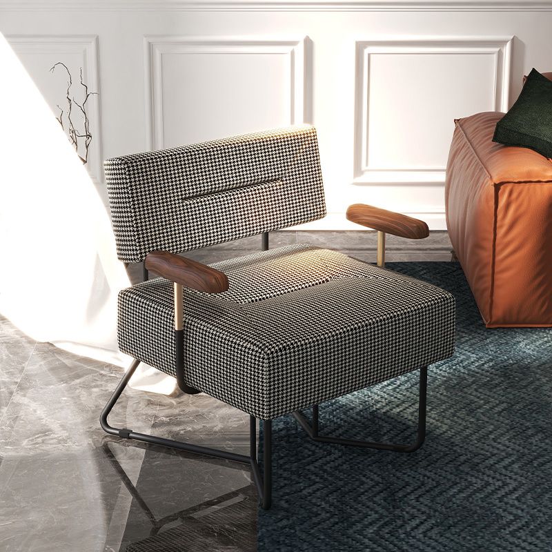 29.92" Wide Arm Chair Cotton Blend Arms Included Chair for Bedroom