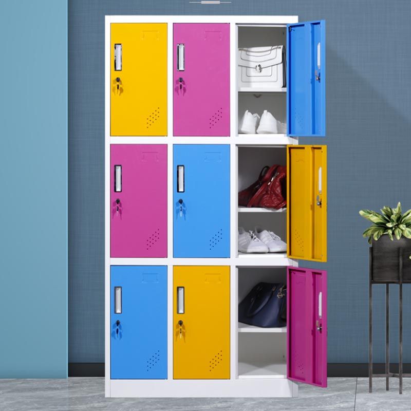 Hinged Wardrobe Cabinet Contemporary Wardrobe Armoire with Shelves