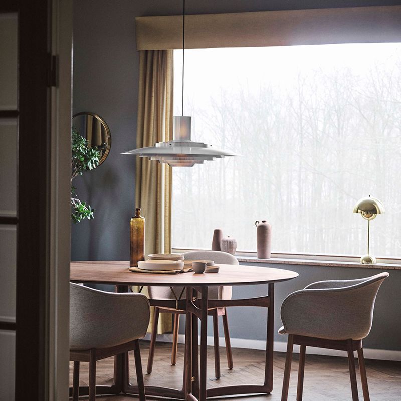 Metal Unique Shade Hanging Lights Modern Style 1 Head Hanging Mount Fixture