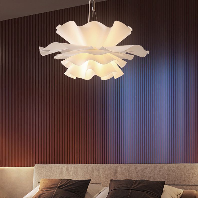 Contemporary 1 Head Acrylic Pendant Light Fitting Suspension Lighting Fixture for Cafe