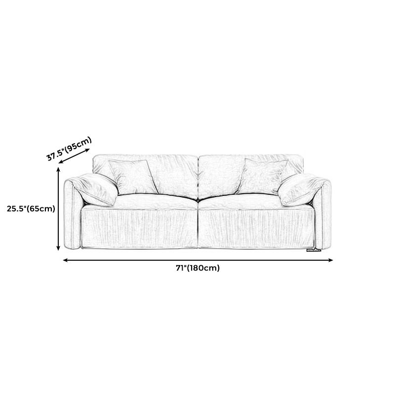 Stain Resistant Stationary Living Room Pillow Top Arm Cushions Seating