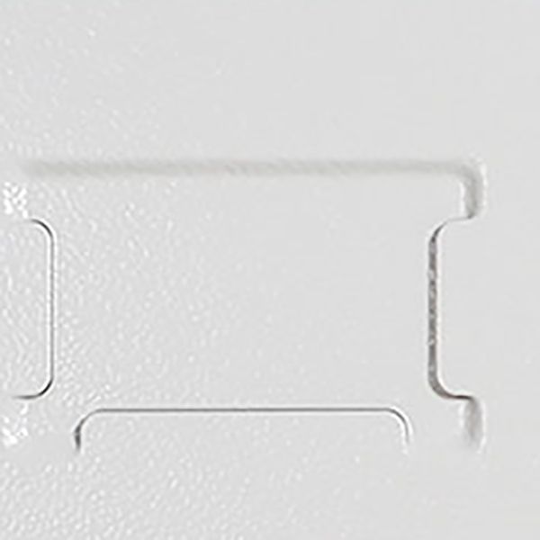 Metal Wardrobe Cabinet Contemporary Hinged Wardrobe Closet for Home