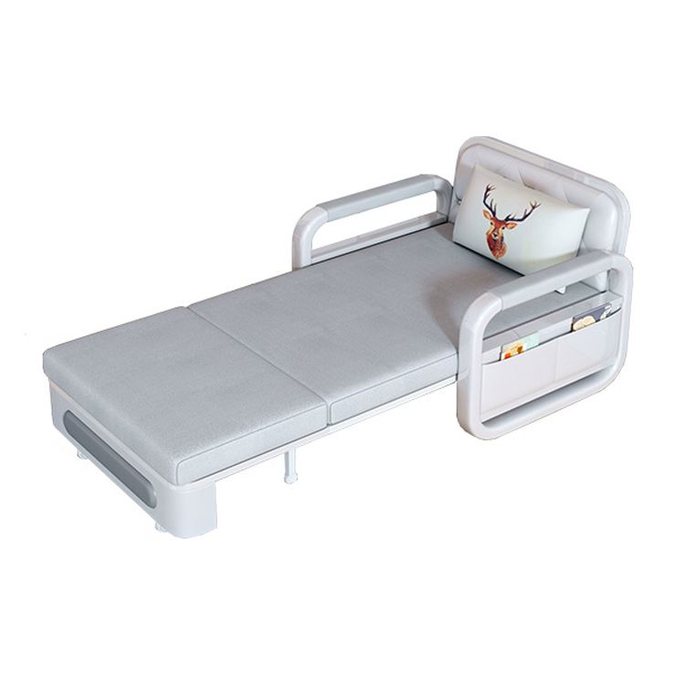 Pillow Included Sofa Futon Round Arms Cushion Back Sleeper Sofa