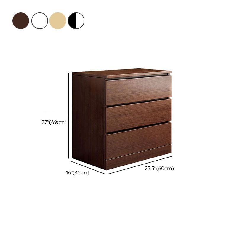 Modern Storage Chest Manufactured Wood Dresser with 3/4/5/6 Drawers