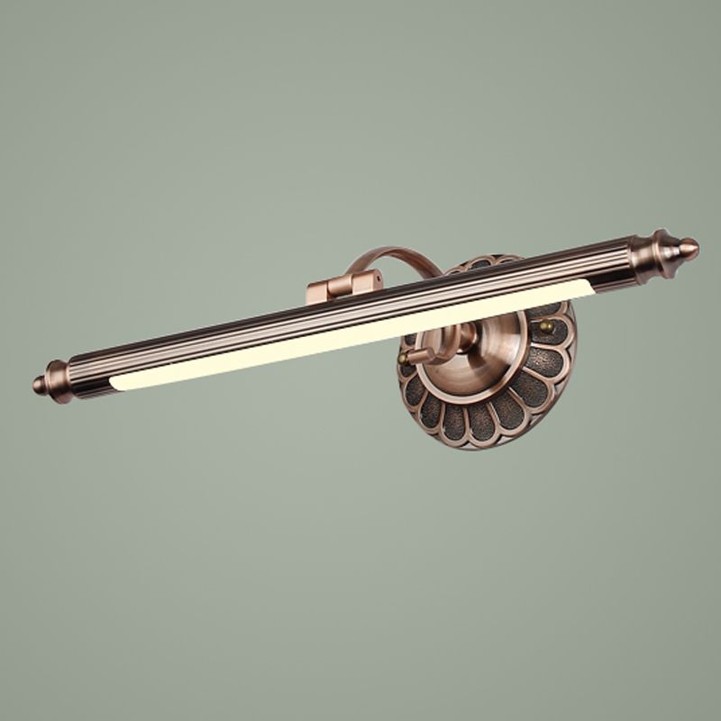 Éclairage de vanité linéaire métal