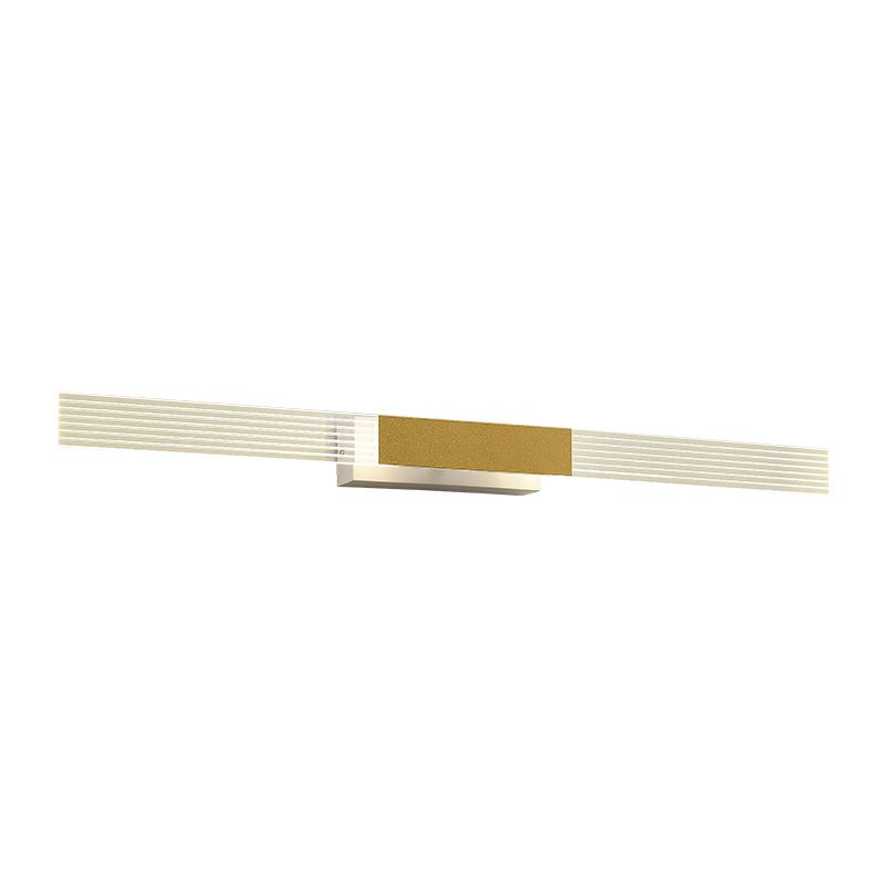 Rectangle Vanity Wall Light Fixtures Modern Luxury Style Acrylic Vanity Light