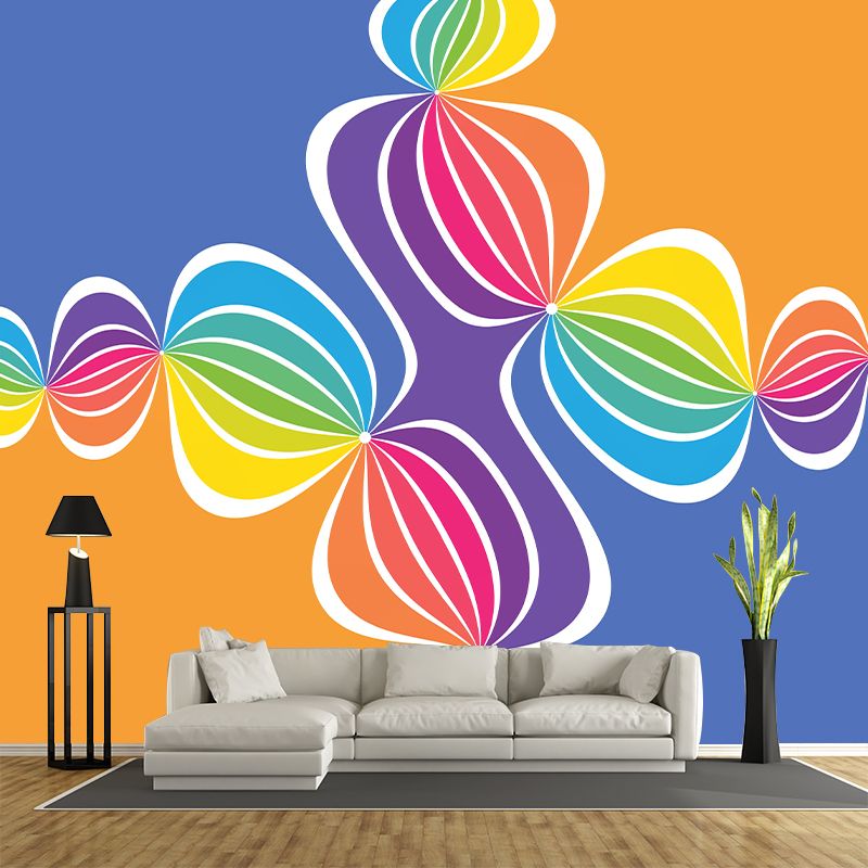 Abstract Geometry Painting Mural Wallpaper Illustration Indoor Wall Mural