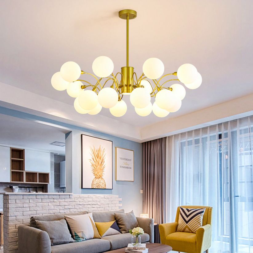 Modern Pendant Lighting Circular Chandelier Chandelier Light Fixtures Glass Chandelier