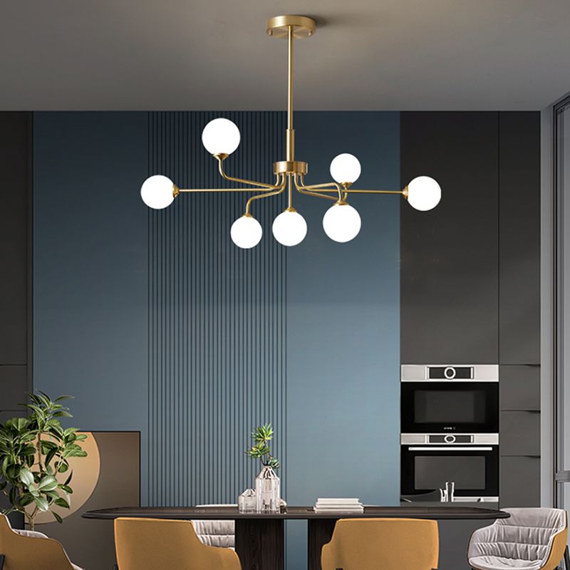 Leichte Luxus moderner nordischer Stil Anhänger Kronleuchter Licht für Wohnzimmer Schlafzimmer