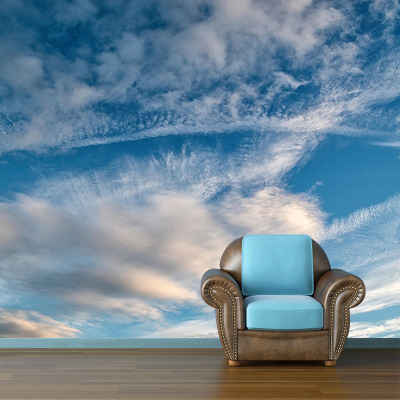 Contemporary Sky Scenery Mural Eco-friendly Home Decor for Dining Room