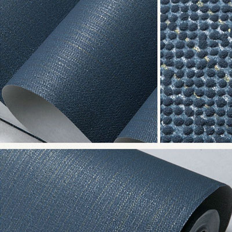 Modern Mottled and Crossed Line Non-Pasted Wallpaper for Guest Room and Restaurant, 33' by 20.5"