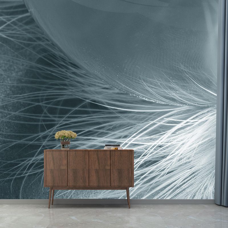 Decorative Photography Mural Wallpaper Feather Indoor Wall Mural