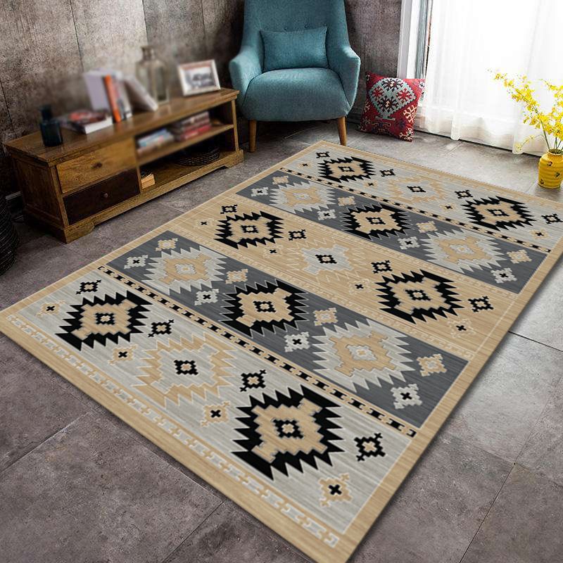 Onderscheidend americana binnen tapijt kleurrijk tribaal classicisme tapijt wasbaar tapijt voor woonkamer