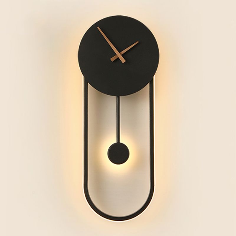 Runde Formwandeln moderne Metallwandmontage -Leuchten