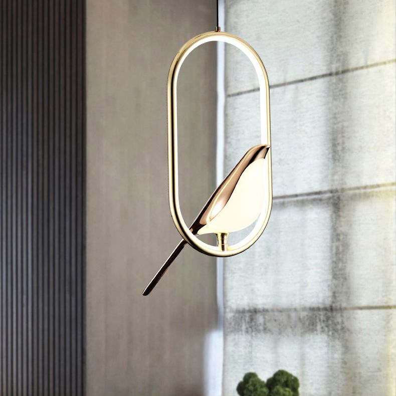 Forme de géométrie contemporaine Forme de la lampe à pente