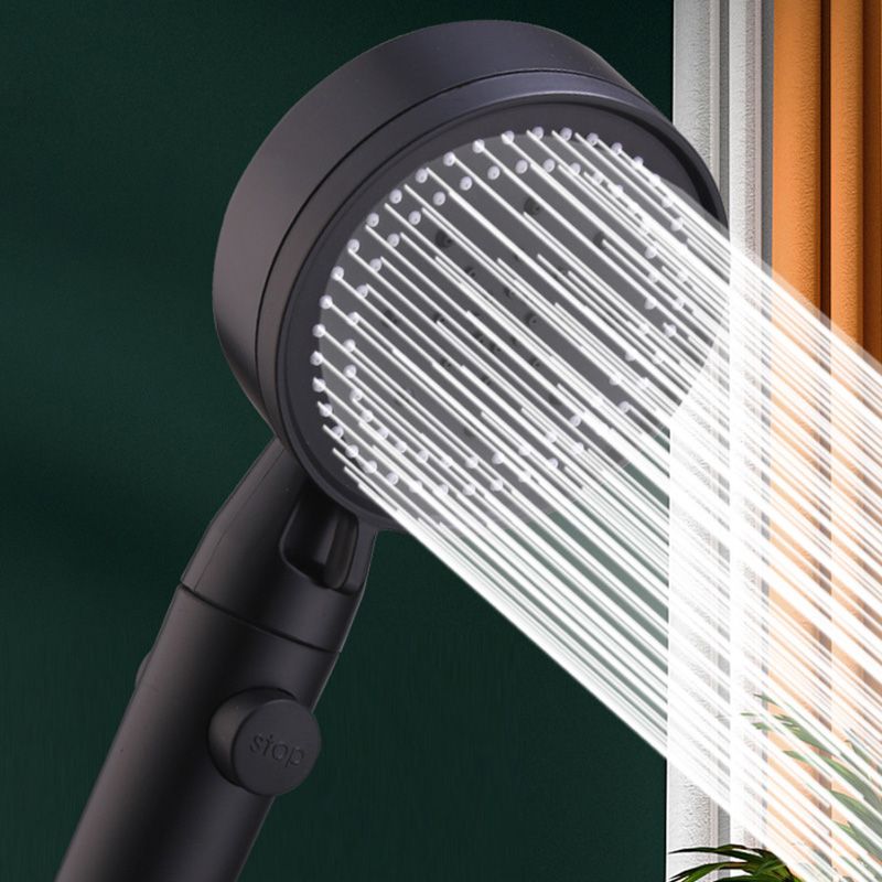 Plastic Bathroom Shower Head Adjustable Spray Pattern Handheld Shower Head