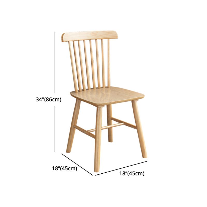 Moderna 1/2/3/5 piezas Juego de comedor rectangular Mesa de comedor de madera maciza con sillas