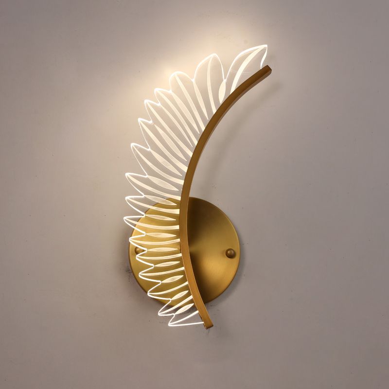 Contemporary Geometric Sconce Lights Metal Wall Mount Light Fixture