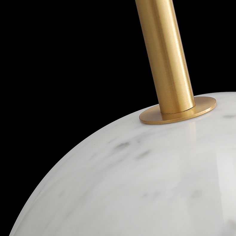 Noordse bolvormige hanger verlichtingsarmatuur stenen slaapkamer plafond hanglampje