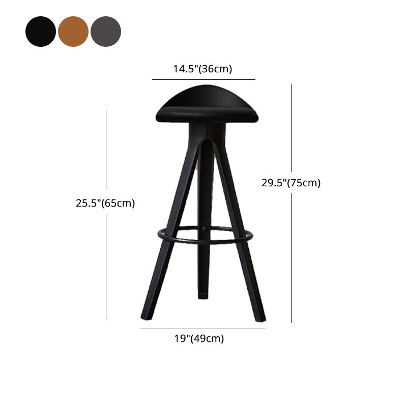 Industrial Padded Feet Barstools Bar Business Counter Height Stools