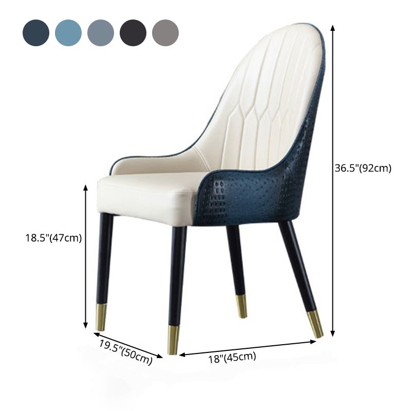 Sillas de comedor de estilo nórdico, silla lateral de comedor de madera con brazo para cocina