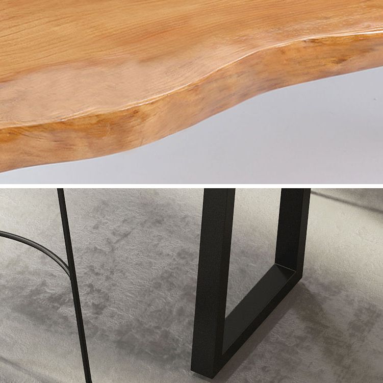 Modern 1/4/7 Pieces Bar Table Set Rectangle Pine Wood Counter Table with Stools for Cafe