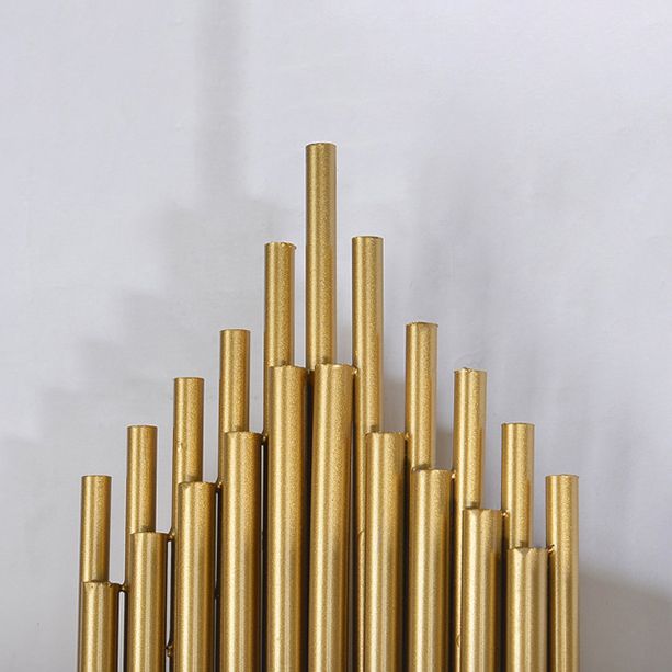 Postmodern Metal Wall Sconce Two Blub Wall Mounted Light Fixture for Bedroom