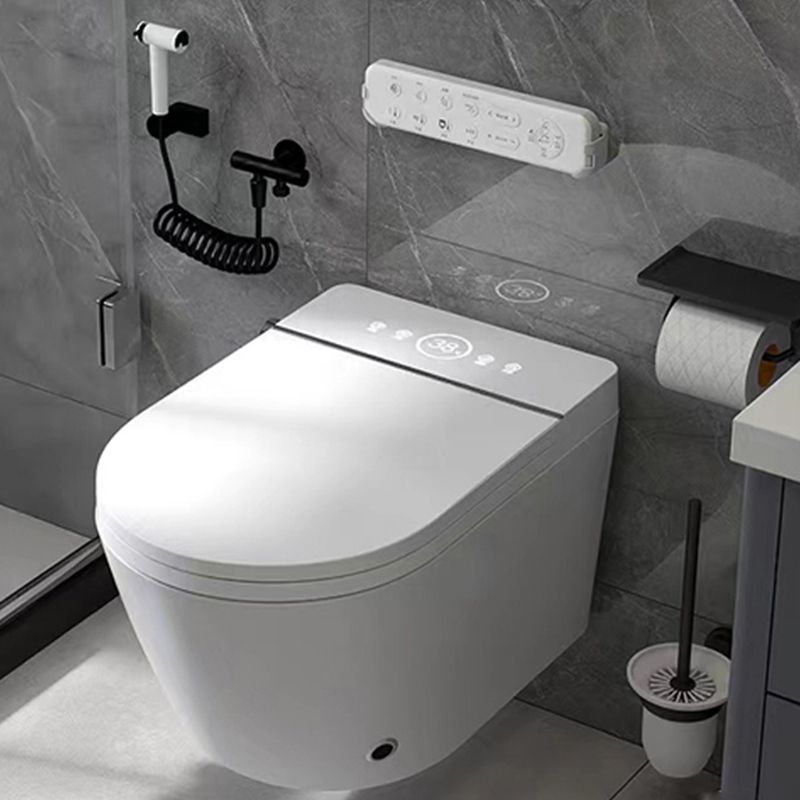 Modern Wall Mount Flush Toilet One Piece Toilet Single Flush Toilet