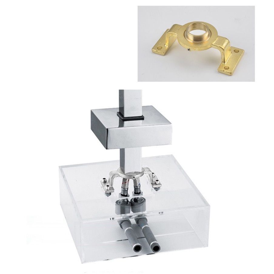 Modern Free Standing Tub Filler Faucet Copper Freestanding Tub Filler Trim