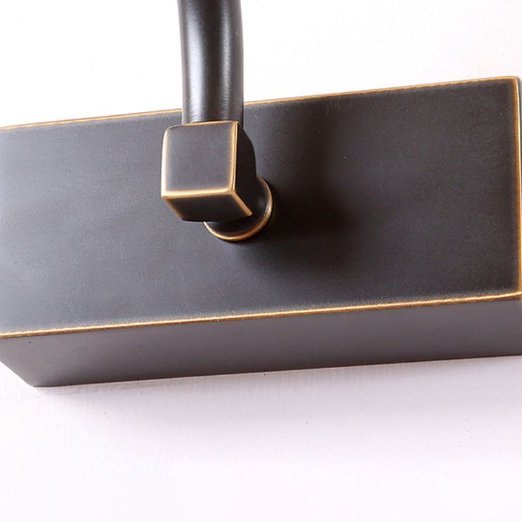 1 lichte metalen wandverlichting moderne spiegel lineaire wandgemonteerd verlichtingsbeveiliging