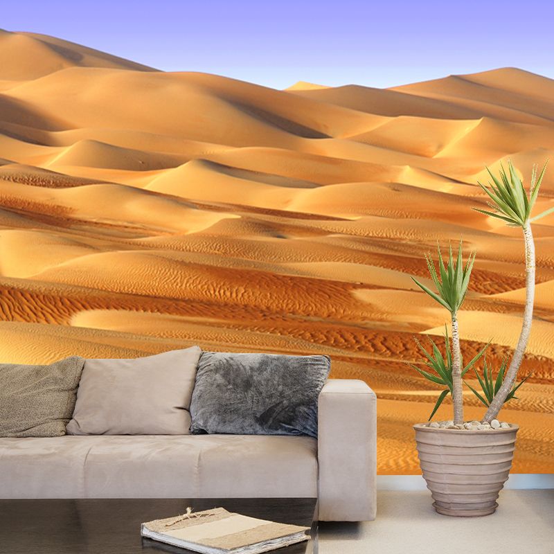 Sand Dunes Landscape Wallpaper Mural Contemporary Smooth Wall Art for Living Room