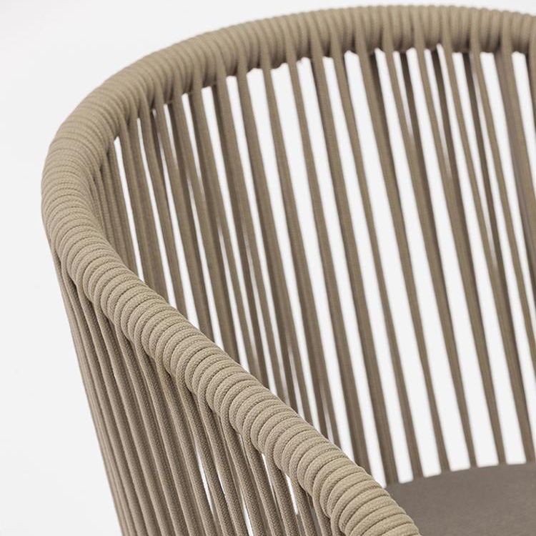 Modern Metal Dining Table Set 1/2/3/7 Pieces Dining Table Set for Outdoor