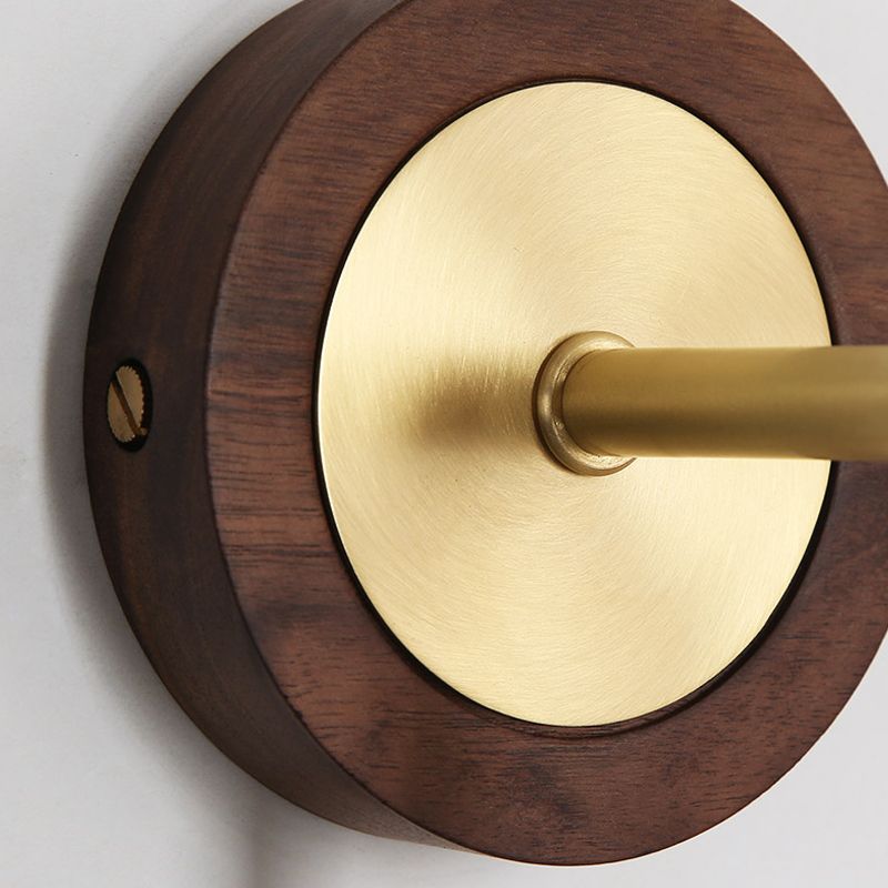 Warm Light Wall Sconce Light Contemporary Modern Indoor Light with Gourd shape