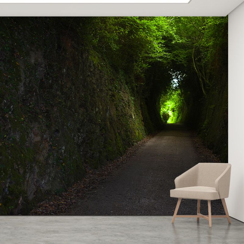 Modern Style Spatial Extension Mural Mildew Resistant Wallpaper for Home Decoration