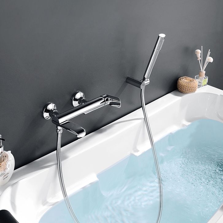 Tub Spout Trim Bathroom Wall Mounted One Handle Bathtub Faucet