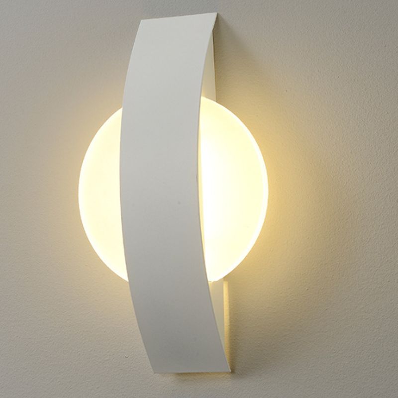 Geometric Wall Lighting Contemporary Metal 1 Light Wall Sconces