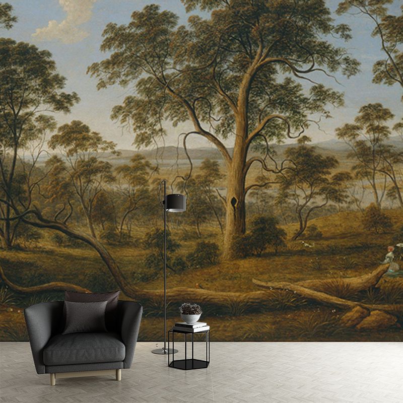 Painting Wall Murals Wallpaper Illustration Mildew Resistant Wall Murals for Home