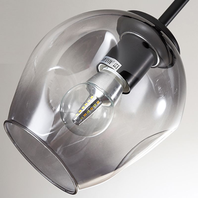 Nordic Modern Chandelier Light Dining Room Glass Shade Hanging Light Fixture