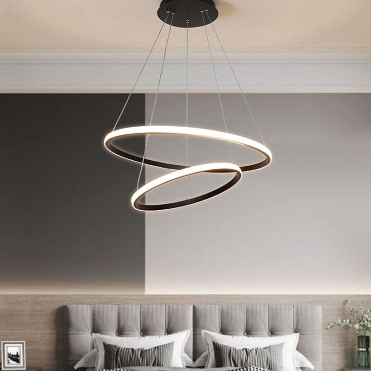 Accesorios de iluminación colgante circular