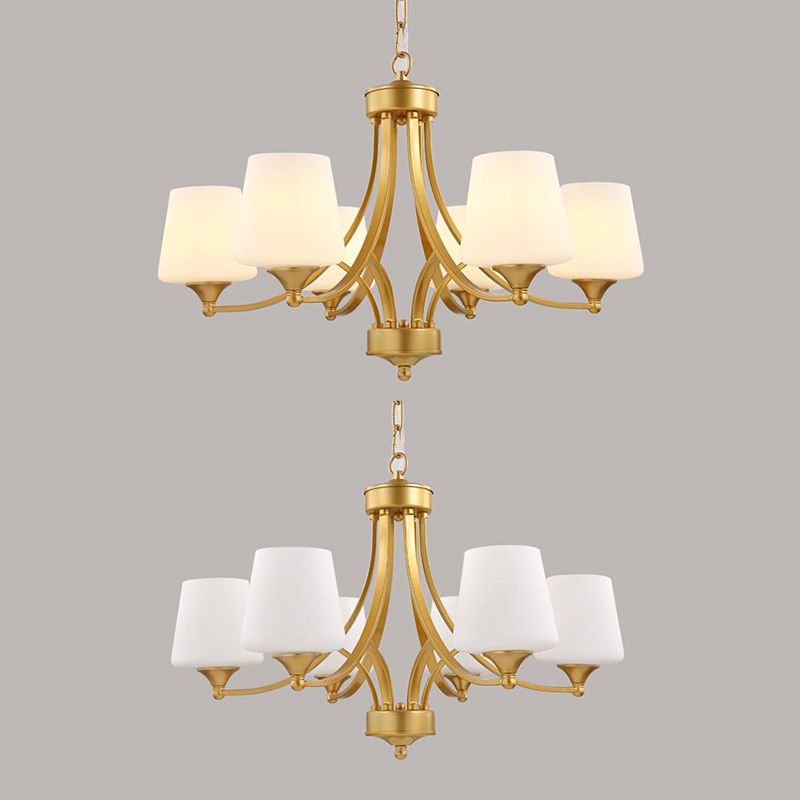 American Style Geometric Chandeliers Chandelier Lighting Fixtures Glass Pendant Lighting