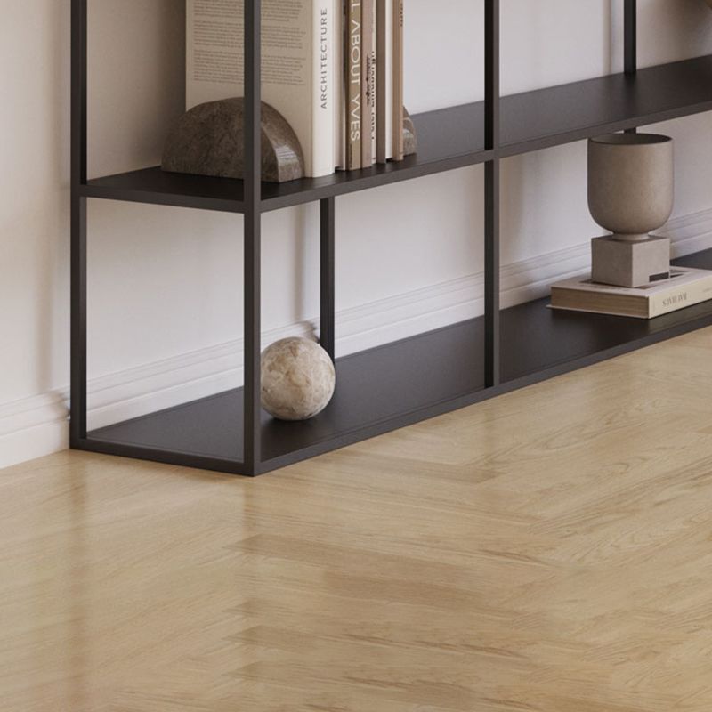 Scandinavian Open Back Standard Bookshelf Metal Shelves Included Bookcase